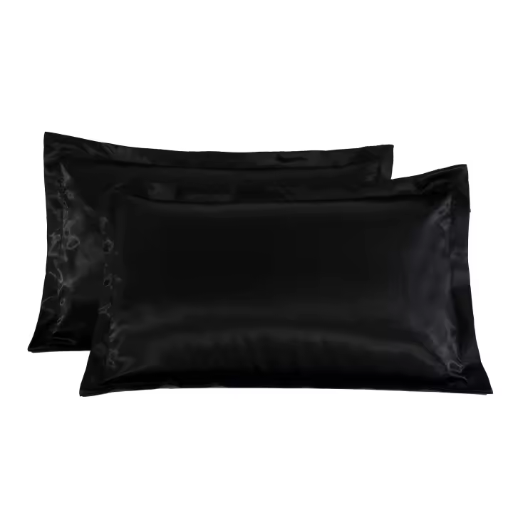 Funda de Almohada de Satén de Lujo Suavidad para el Cabello y la Piel Facial Anti-arrugas - 1
