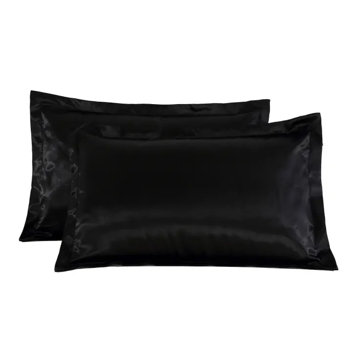 Funda de Almohada de Satén de Lujo Suavidad para el Cabello y la Piel Facial Anti-arrugas - 1