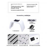 Fotorejuvenecedor plegable de colores Fotorejuvenecedor de gran capacidad Instrumento de belleza - details 4