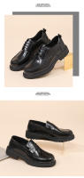 Zapatos de cuero genuino para hombres 2025 Nueva cubierta de tacón bajo transpirable - details 14
