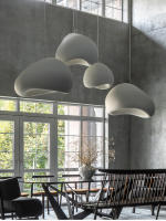 TOMAXIN 20/30/40CM Wabi-Sabi Style Pendant Light Cream Style Homestay Pendant Lights Decorative Lamp Chandelier Restaurant Lamp - details 17
