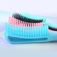 Peine de Masaje para el Cabello Herramientas de Peinado para Salón de Belleza Adecuado para Cabello Rizado Producto Normal Sin Peligros - details 2
