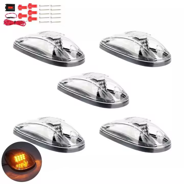 Luces de techo impermeables para cabina, lámpara de RAM para camioneta, luz de ratón adecuada para cualquier clima - 1