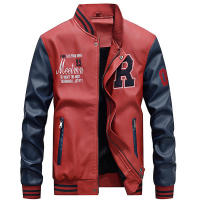 CHAIFENKO Chaqueta de Invierno para Hombres Moda de Ocio de Piel de Vellón Grueso - details 1