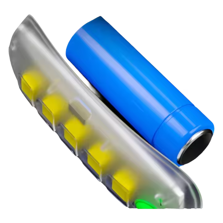 Linterna Frontal LED COB Potente Recargable 3 Modos De Interruptor Impermeable Para Camping Caza Senderismo Y Correr - 1