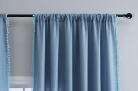 Cortinas de Salón con Efecto Lino,Cortina translúcida, Decoración del Hogar Moderna para Dormitorio,Comedor y Estudio - details 4