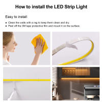 GAHADA Cinta LED COB de alta densidad 5mm PCB Iluminación lineal dimmable Blanco cálido 320LEDs/m - details 5