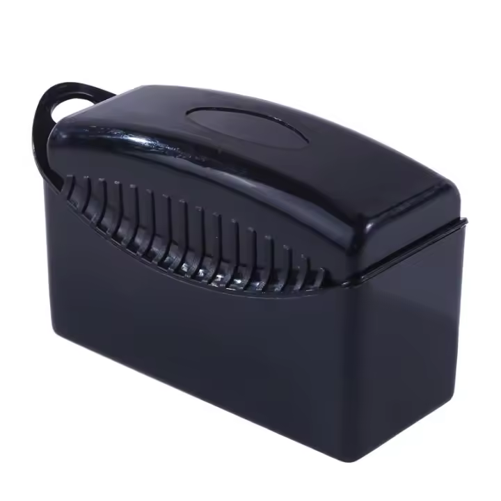 Cepillo de limpieza de neumáticos con esponja de cera para ruedas con cubierta - 1