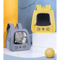 Mochila Transportadora para Mascotas Tamaño Grande para Gatos Bolsa Portátil Transparente y Transpirable Suministros para Bolso de Hombro - details 0