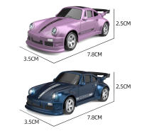 Coche de carreras RC 1/64 Mini coches deportivos de Control remoto todoterreno de alta velocidad Drift escritorio Micro vehículo juguetes eléctricos para niños - details 11