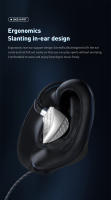 Original QKZ Hi6T Wired Earphones In-ear 3.5mm AUX With MIC Wired Control Heavy Bass For Running Live Streaming Gaming Music - details 16