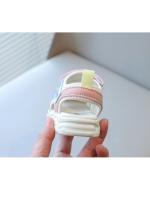 Sandalias deportivas para niñas, moda de verano 2025, nuevos zapatos de playa para niños con corazones dobles, sandalias informales dulces de princesa clásicas suaves - details 10