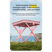 Taburete plegable para exteriores, silla de Camping, taburete para parque, Picnic, portátil, con cremallera, pequeña silla de pesca, silla plegable para jardín - details 1