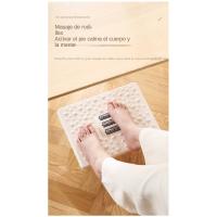 Reposapiés de swing debajo de la mesa durante el trabajo reposapiés ergonómico cómodo con reposapiés de masaje de pies para la o - details 0
