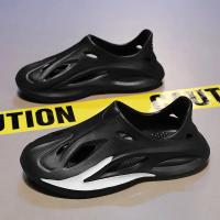 Sandalias de Hombre Antideslizantes y Resistentes al Desgaste Zapatillas de Moda de Verano para la Playa con Tacón Grande - details 7
