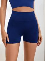 Pantalones cortos de yoga para mujer, pantalones cortos deportivos de secado rápido sin costuras con realce, pantalones cortos informales con control de barriga para gimnasio y ciclismo - details 16
