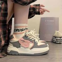 Zapatillas de Mesa de Otoño para Mujeres Alto Nivel de Apariencia Diseño de Parche de Moda - details 5