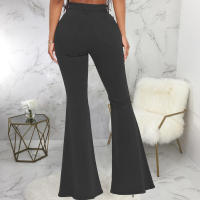 Pantalones acampanados de mezclilla elástica ajustados a la cintura HSF99 Fashion - details 86