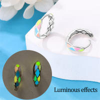 Aretes Redondos de Plata 925 Estilo Elegante para Mujeres con Piedra Principal de Zirconio y Diseño de Encanto Brillante Color en Oro - details 23