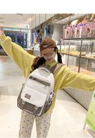 Mochila escolar de gran capacidad para niñas adolescentes, mochila grande de nailon resistente al agua para estudiantes de secundaria - details 5
