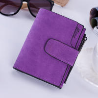 Cartera corta de cuero PU para mujer, monederos femeninos, tarjetero, monederos portátiles plegables, monedero para mujer, nuevo - details 7