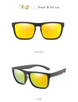 Gafas de sol para niños y niñas, gafas de sol polarizadas para niños, gafas cuadradas de seguridad de silicona para bebés, gafas UV400 - details 8