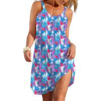 Vestido de Pantalla A-e para Mujer Ropa Casual de Tie Dye Uso Diario Suave y Cobijoso - details 5