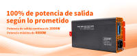 Convertidor de voltaje de onda sinusoidal pura de 2000W 4000W 12V 230V inversor Fuente de alimentación de emergencia al aire libre Viajes Caravana Conversión - details 6