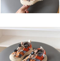 Sandalias deportivas para niños 2025 nuevos productos de verano Zapatos de malla transpirable con agujeros para niños Zapatos de playa huecos de secado rápido para niñas - details 8