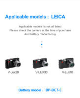 HQIX-cargador de batería de V-LUX20 para cámara Leica BP-DC7-E LUX30 LUX40 - details 6