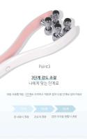 KIBOER Face 3D Massage Roller EMS Mi-corriente ajustable dispositivo de cuidado del hogar de la piel USB recargable - details 8