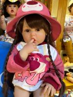 BZDOLL-Muñeca Reborn realista de 60 CM para niños, juguete de 24 pulgadas, silicona suave, recién nacido - details 0