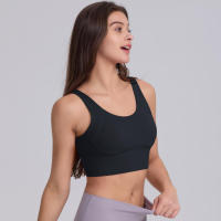 Hamidou-Sujetador de Yoga para mujer, Top corto de Fitness, sujetadores deportivos a prueba de golpes, gimnasio sin costuras, Sujetador deportivo de alto impacto, antisudor, Fitness, sin costuras - details 17