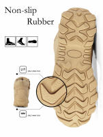 Botas militares de combate táctico para hombre, zapatos de seguridad para el trabajo, caza, tobillo, zapatillas de deporte al aire libre, Botas de senderismo de corte alto, seguridad - details 11