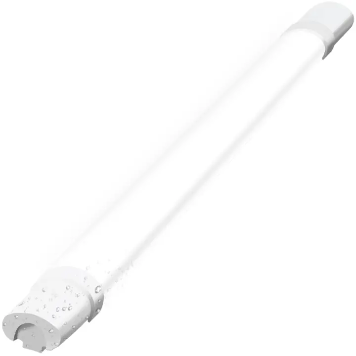CBJKTX Luz de techo LED impermeable 90cm 24W 3000lm tubo LED IP65 impermeable 5000K lámpara de bodega lámpara de taller lámpara de bañera - 1
