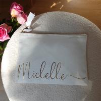 Bolsa de Maquillaje Personalizada Regalo de Despedida de Soltera Ideal para Viajes y Fiestas - details 2