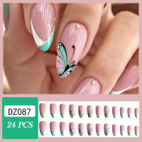 Uñas postizas con patrón de mariposa de espesor moderado, regalo perfecto para amigos - details 6