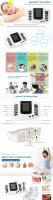 JR309 máquina eléctrica TENS, masajeador adelgazante corporal, electroestimulador, estimulador muscular, acupuntura, fisioterapia, terapia Digital - details 4
