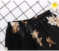 Ropa interior de mujer, ropa de dormir de seda satinada, chaleco, pantalones cortos, conjunto de dos piezas de verano, ropa de dormir para mujer - details 24