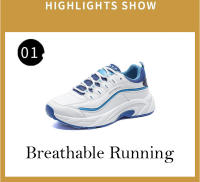 Zapatillas de deporte de marca para mujer, zapatos transpirables para correr al aire libre, zapatillas de tenis deportivas antideslizantes, calzado de viaje cómodo - details 3