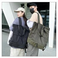 Mochila de gran capacidad Unisex, bolso deportivo impermeable de nailon, mochilas escolares de tendencia, bolso de viaje de ocio portátil - details 10