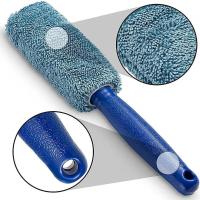 r Wheel Wash Brush Portable Microfiber Tire Rim with  Handle Auto Trunk Motorcycle Detailing Cleaning Tool Accessories - details 0