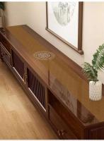 Nuevo estilo chino TV cubierta antipolvo PVC mantel de vidrio suave impermeable resistente al aceite zapato gabinete mesa aparador Mat - details 4