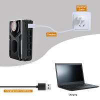 Vandlion Cámara Corporal A55 Batería de Vida Larga de 1800mAh Grabación de 11H Luz de Advertencia - details 1