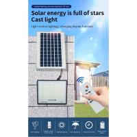 Reflector Solar estrellado para exteriores, lámpara Led de alta potencia superbrillante para jardín, controlado por luz impermeable, 100W, 200W, 300W - details 6