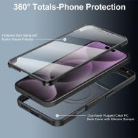 Funda de Succión Magnética, Protección Total 360 para iP 16 Pro Max - details 1