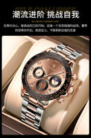 Reloj multifuncional de marca suiza con cinturón de acero sólido para hombre, reloj impermeable para hombre - details 3