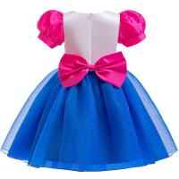 Vestido de princesa Cosplay para casa de muñecas para niñas, vestido de tul con lazo y manga abombada para Halloween, vestido de cumpleaños, actuación de fiesta - details 2