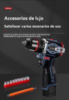 Taladro eléctrico para casa juego de destornilladores electricista - details 4