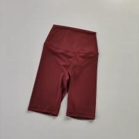 Pantalones cortos deportivos de secado rápido de cintura alta para mujer, pantalones cortos de levantamiento de cadera, pantalones cortos de Yoga, pantalones cortos para correr y Fitness, ropa deportiva de verano - details 8